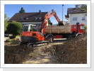 Aushub Hausanbau in Zell u.A. Aushub Hausanbau in Zell u.A.